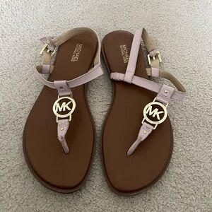 Michael Kors Sandra Thong Slingback Sandals